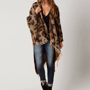 Cheetah Poncho